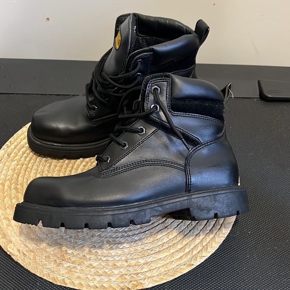 Stone & Canyon Biker platform Combat Boot Size 8.5 - Picture 7 of 14